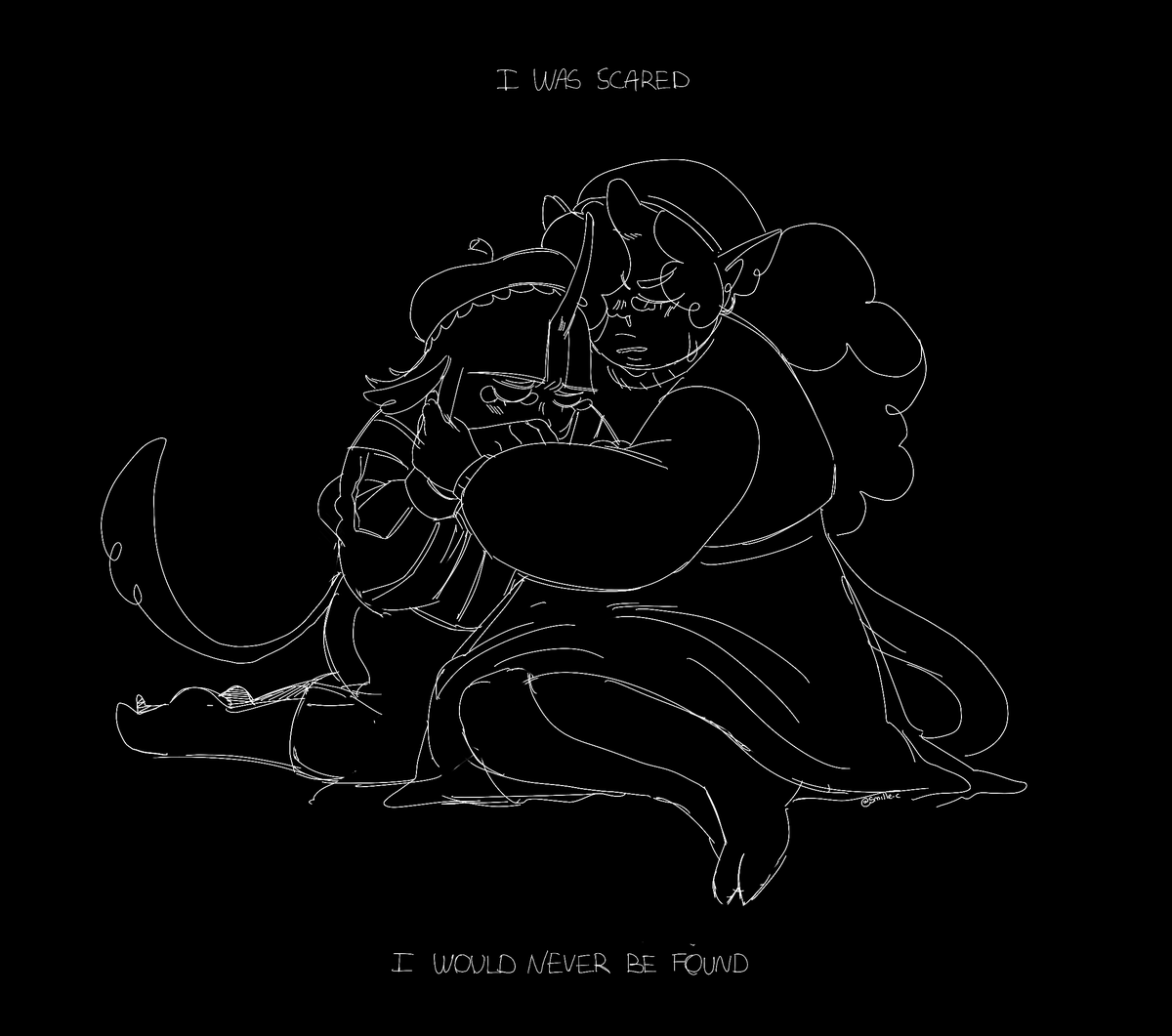Smilleging's tweet photo. Little Parallels 

#qsmp #qsmpfanart #qsmpeggs https://t.co/3MAEuPoLSn