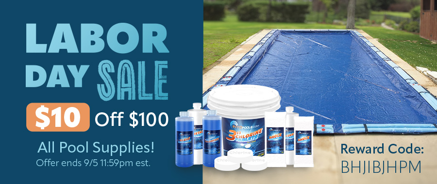 INYOPools's tweet photo. Our Labor Day sale starts NOW!

Start your pool winterizing process off right with $10 off $100 for all pool supplies-- this is a great deal with winterizing kits being in especially high demand! https://t.co/60RH7OkQv5