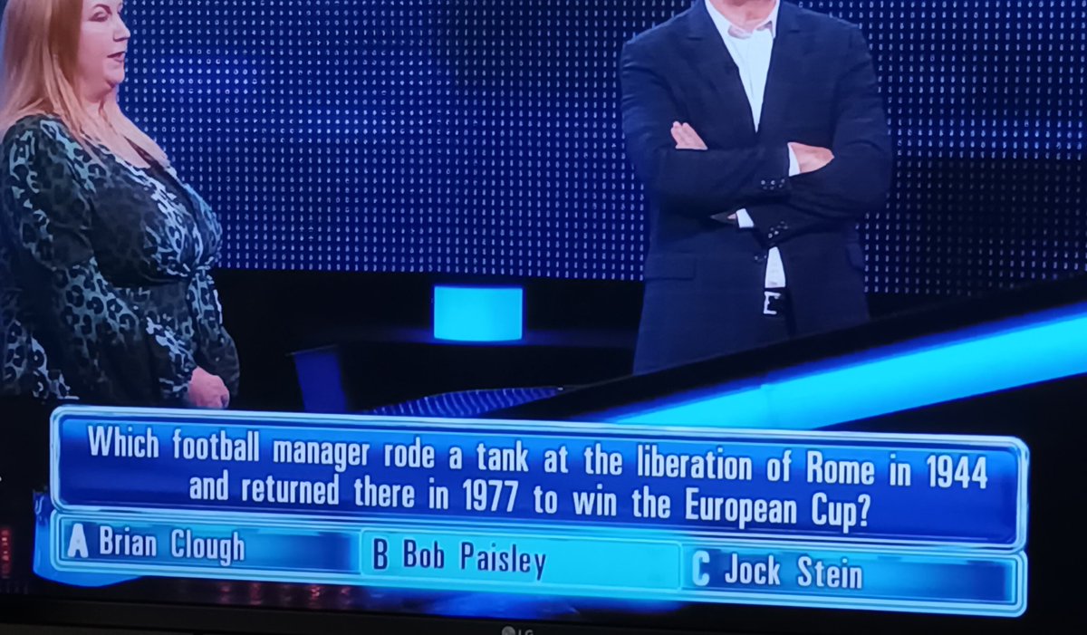 What a fact on #TheChase @LFC #Paisley #LiverpoolFC #ChampionsofEurope