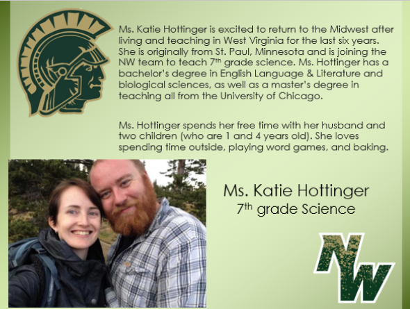 A couple more new staff members to be introduced!