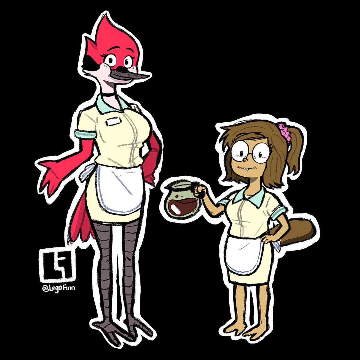 LegoFinn's tweet photo. Regular show🐦🦝
#regularshow #cartoonNetwork https://t.co/nxMUKm99TR