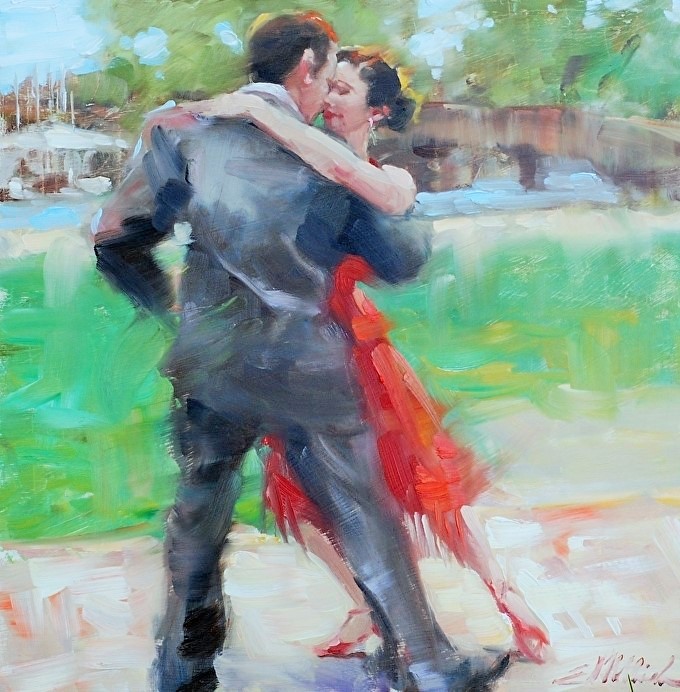Mcomprender's tweet image. Hello!
Wishing you #greatvibes on your Friday🕺💃 
Wishing you #nothingbutwonderful your entire weekend😘
Wishing you harmony and happiness all September☮️🫶
#love #positivity #gratitude #joy 

&apos;Tango in the Park&apos;, oil on panel

E. Melinda Morrison 🎨