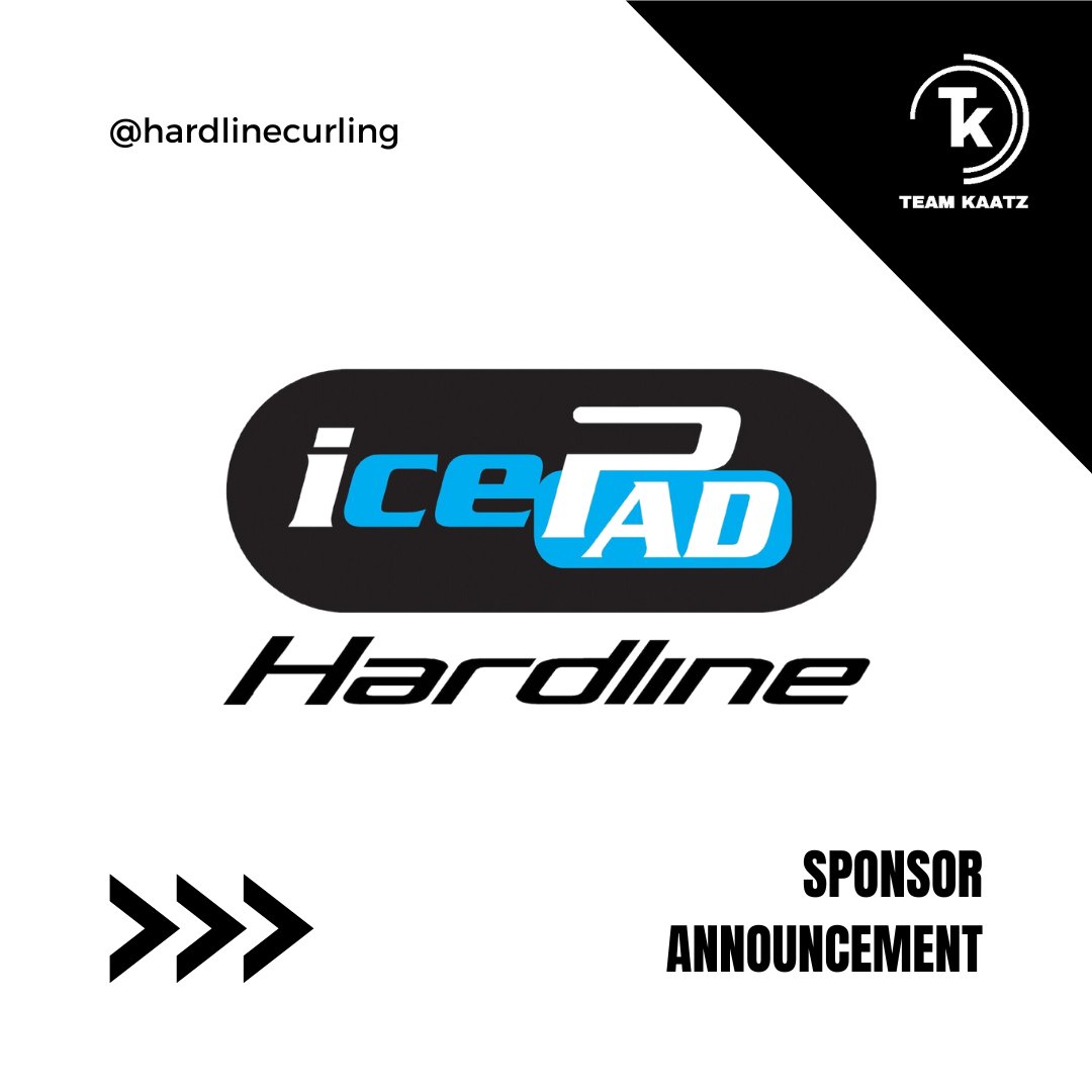 📣 Sponsor Announcement 📣 Super excited to have @hardlinecurling supporting us this season! The icePad is the best broom head in the game. The advanced technology of the icePad 'promotes maximum brush speed and sweeping effectiveness and efficiency',