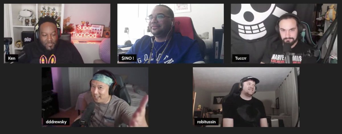 dddrewsky's tweet photo. I'm a featured guest with @Tuccrr and @lil_robitussin1 on @SuperTechGod
&amp; @SinoMontana
Snapcast Podcast! 🎙️

It was fun talking with them about the upcoming Loki season, Silver Samurai, and other fun Marvel Snap topics. 👍

#MarvelSnap #Podcast #Snapcast

https://t.co/usB1CNmnIt https://t.co/kEDsOtZtgD