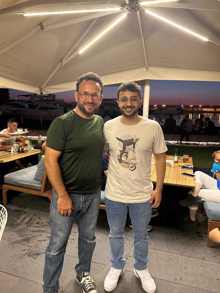 Chadi El Mohtar (@profelmohtar) on Twitter photo Today is my first day as a Professor <a href="/ut_caee/">UT Austin CAEE</a>. In the few months since I heard the news, I got to celebrate the graduation of 3 more students & meet 4 past students in three continents: Hamza in Atlanta (no pic.🙁), Wai Joon visiting Austin, Antonis in Greece, & Ahmad in Lebanon. Today is my first day as a Professor <a href="/ut_caee/">UT Austin CAEE</a>. In the few months since I heard the news, I got to celebrate the graduation of 3 more students & meet 4 past students in three continents: Hamza in Atlanta (no pic.🙁), Wai Joon visiting Austin, Antonis in Greece, & Ahmad in Lebanon.