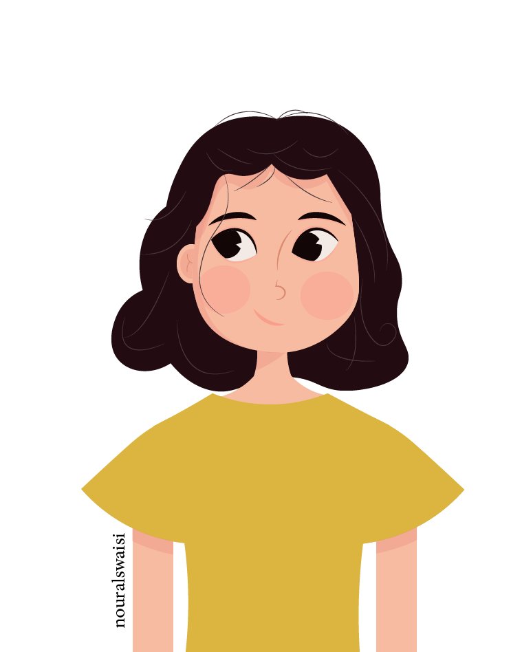 بعد انقطاع اكتر من اسبوع عن الرسم الحمد لله اليوم لقيت وقت ارسم شخصية كرتونية جديدة 😍❤️
#رسم_رقمي #رسم_شخصيات_كرتونية #اكتشف_الغد #يوم_الجمعة #جمعة_مباركة