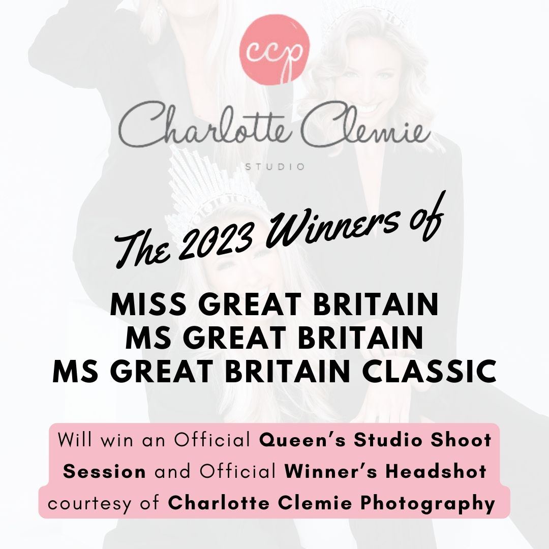 🇬🇧We are thrilled to announce a brand new sponsor & partnership for Miss Great Britain 2023/24🇬🇧 - Charlotte Clemie Photography We are so excited to officially share that we have joined forces with the UK'S leading pageant photographer Charlotte Clemie Photography. Our three…