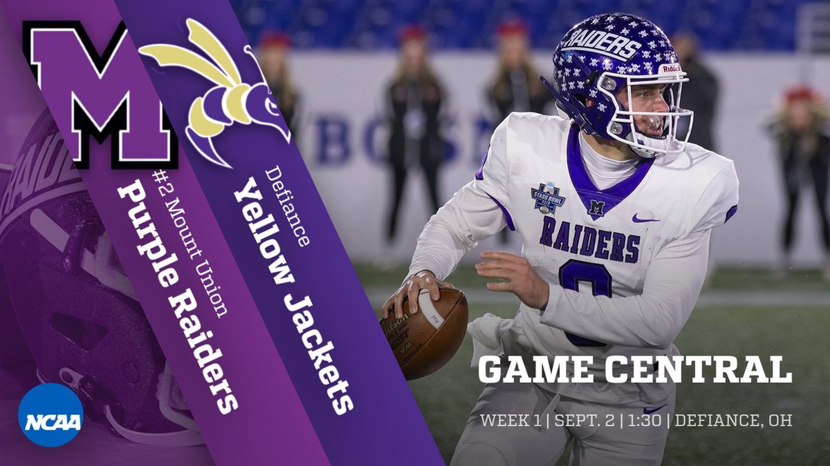 Mount Union Purple Raiders tweet media