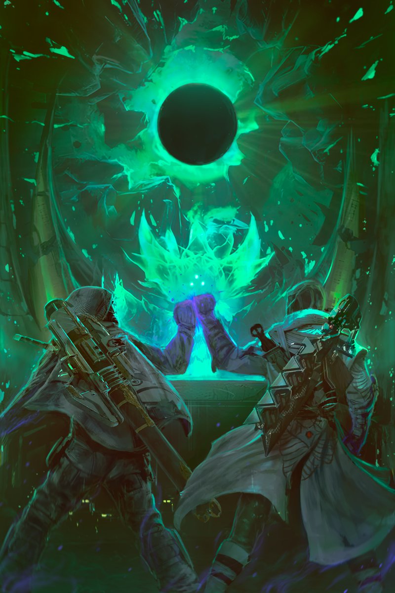 Go out there and slay a god, Guardians.

Art done for John Mannino

#Destiny2Art #Destiny2AOTW