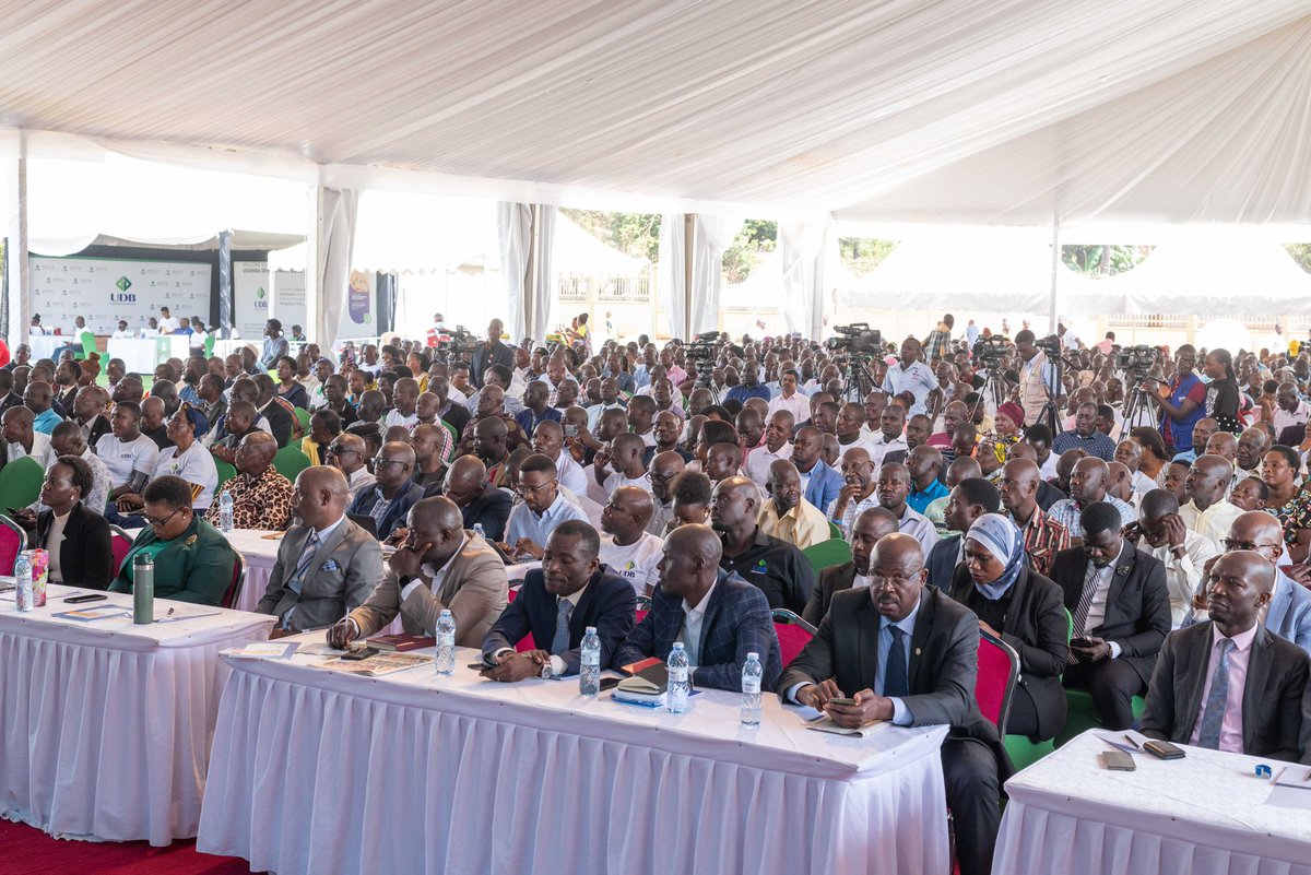 UDB_Official's tweet photo. This is clear evidence of the value each one of you places on the development of the Busoga region. 

Mwebale kwidha mubungi 👏👏
#BusogaInvestmentForum 
#UDBInBusoga https://t.co/H69zy4KWU6