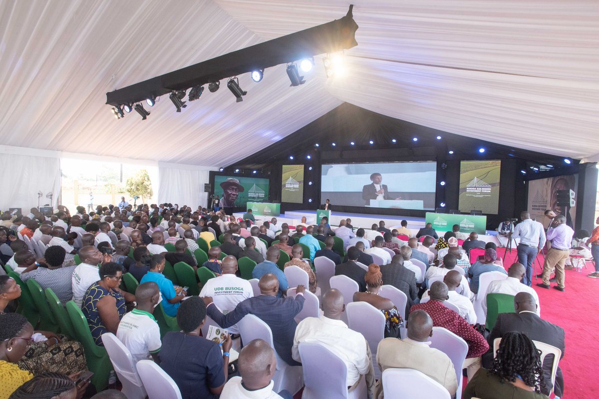 UDB_Official's tweet photo. This is clear evidence of the value each one of you places on the development of the Busoga region. 

Mwebale kwidha mubungi 👏👏
#BusogaInvestmentForum 
#UDBInBusoga https://t.co/H69zy4KWU6