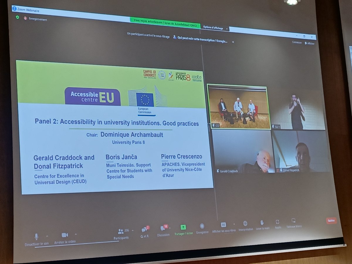 mshoaibcs's tweet photo. I am happy to share that I have attended AccessibleEU, a European event titled "Your Role in Making Higher Education More Accessible and Inclusive" at the 17th International Conference of the Association for the Advancement of Assistive Technology in Europe (AAATE 2023) in Paris. https://t.co/Kwu2hIYNLu