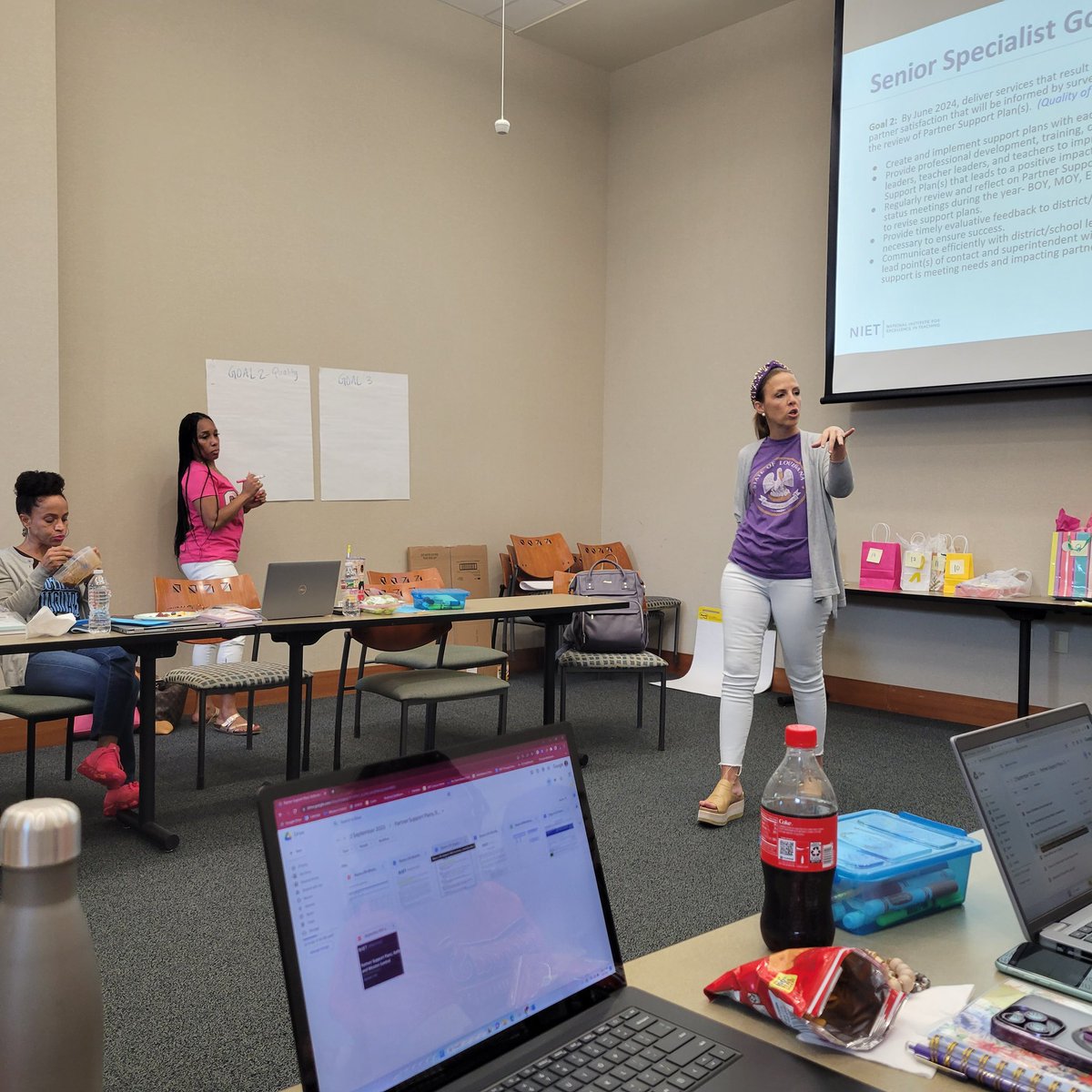 TheresaHamiton's tweet photo. .@NIETteach South Central Regional Team reflecting on our support &amp; ways to ensure we impact instructional excellence in a measurable way. @amyygayle @JennBoardNIET @Chastitylwilson @mskelly_78 https://t.co/Memw96r8ZL