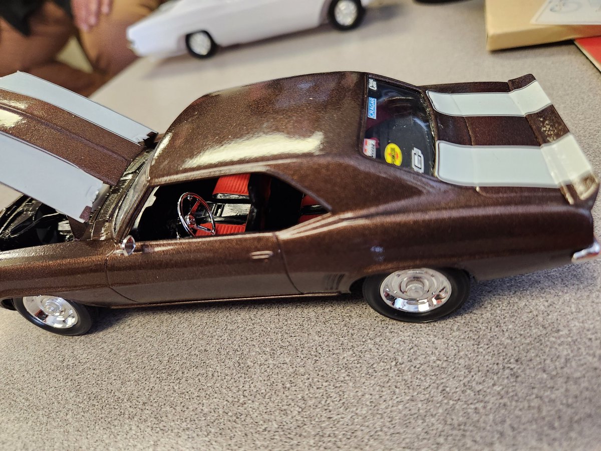 AutoTechPISD's tweet photo. I don't have a model building winner.  But if I did, Grant Milam would be the winner.  The nicest model ever built in my program. https://t.co/p0FxdeivCW