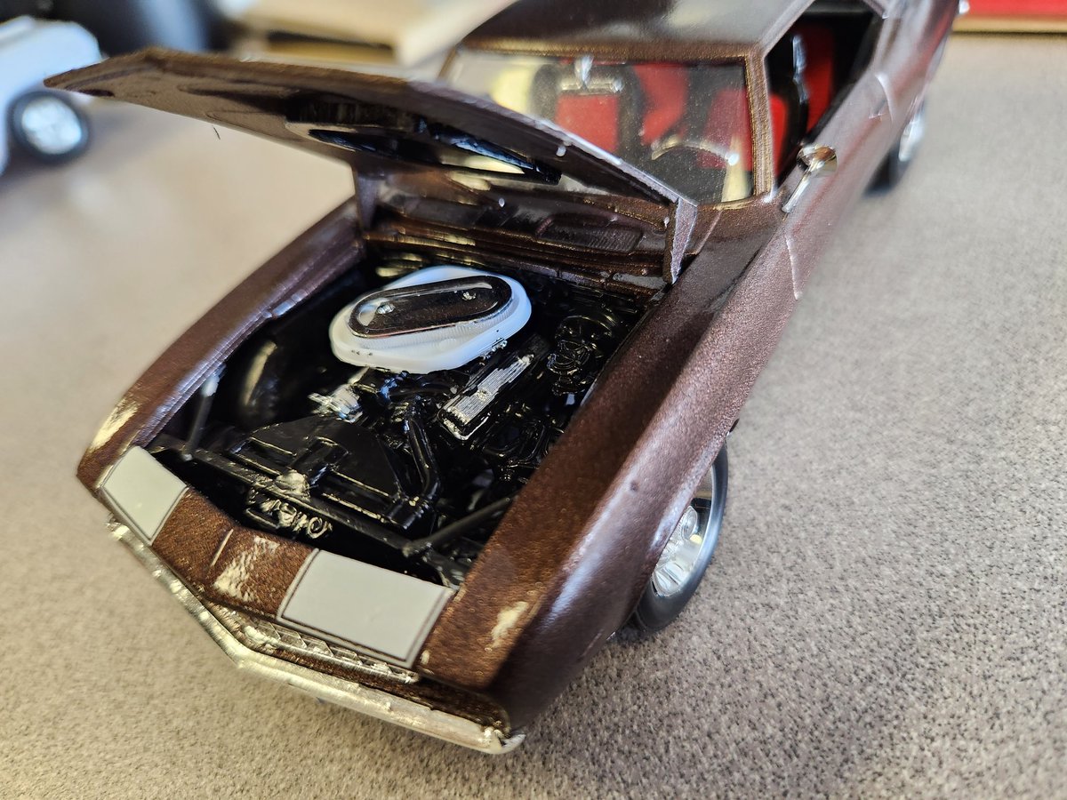AutoTechPISD's tweet photo. I don't have a model building winner.  But if I did, Grant Milam would be the winner.  The nicest model ever built in my program. https://t.co/p0FxdeivCW