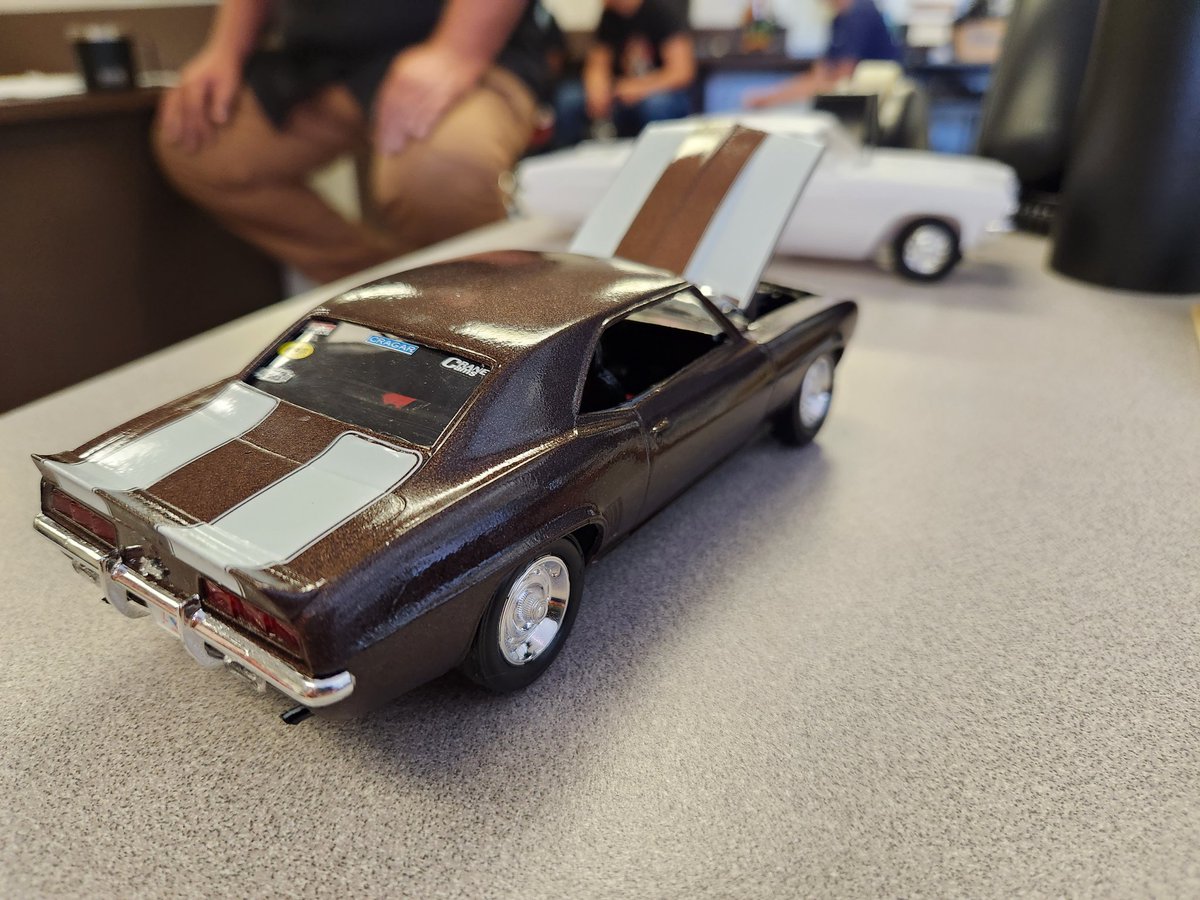 AutoTechPISD's tweet photo. I don't have a model building winner.  But if I did, Grant Milam would be the winner.  The nicest model ever built in my program. https://t.co/p0FxdeivCW