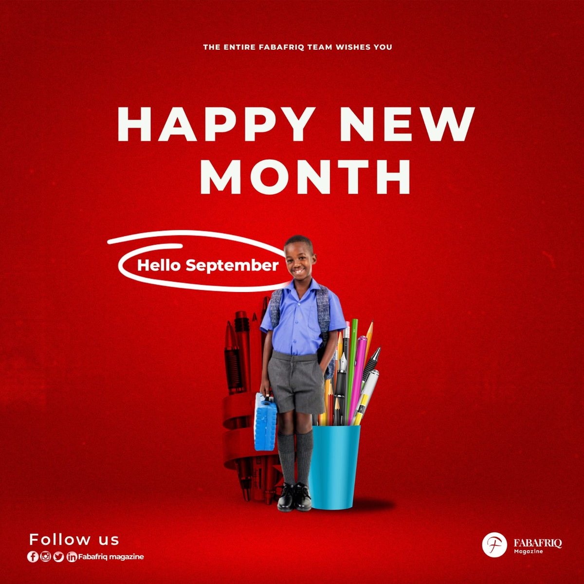 Fabafriq's tweet photo. Happy New Month🎉🎉
#happynewmonth
#septembermonth
#fabafriqmagazine https://t.co/8jFCJOq5OQ