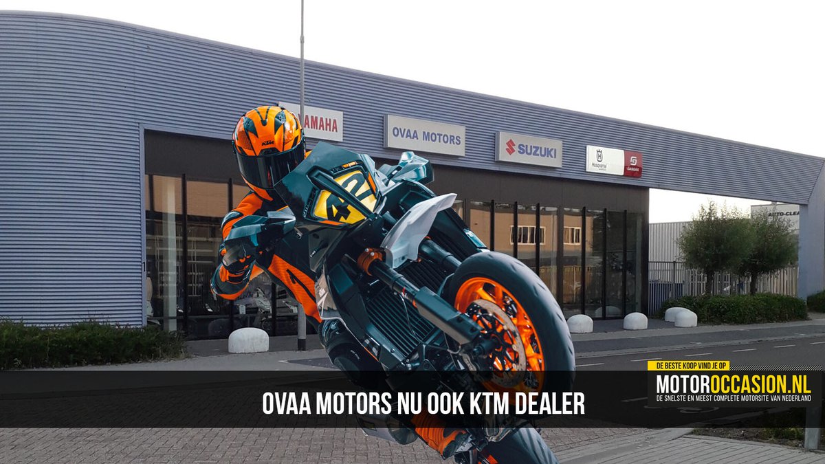motoroccasion's tweet photo. OVAA Motors nu ook KTM dealer:
https://t.co/5vZgL77zEX https://t.co/GxNvP2en7i