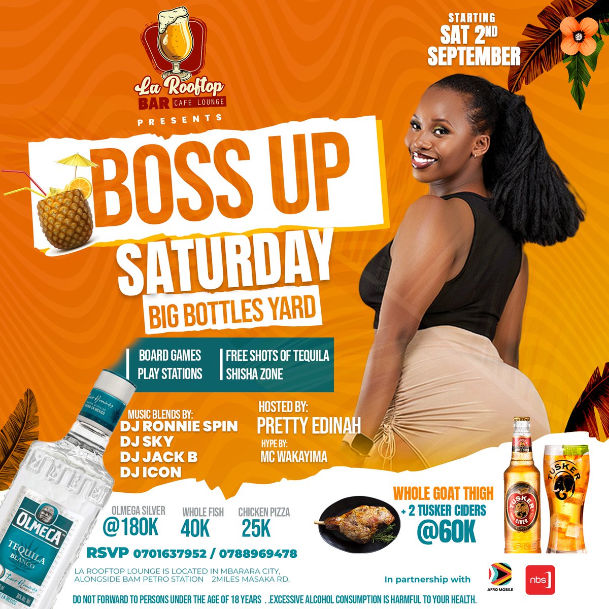 La Rooftop Lounge Mbarara tweet media