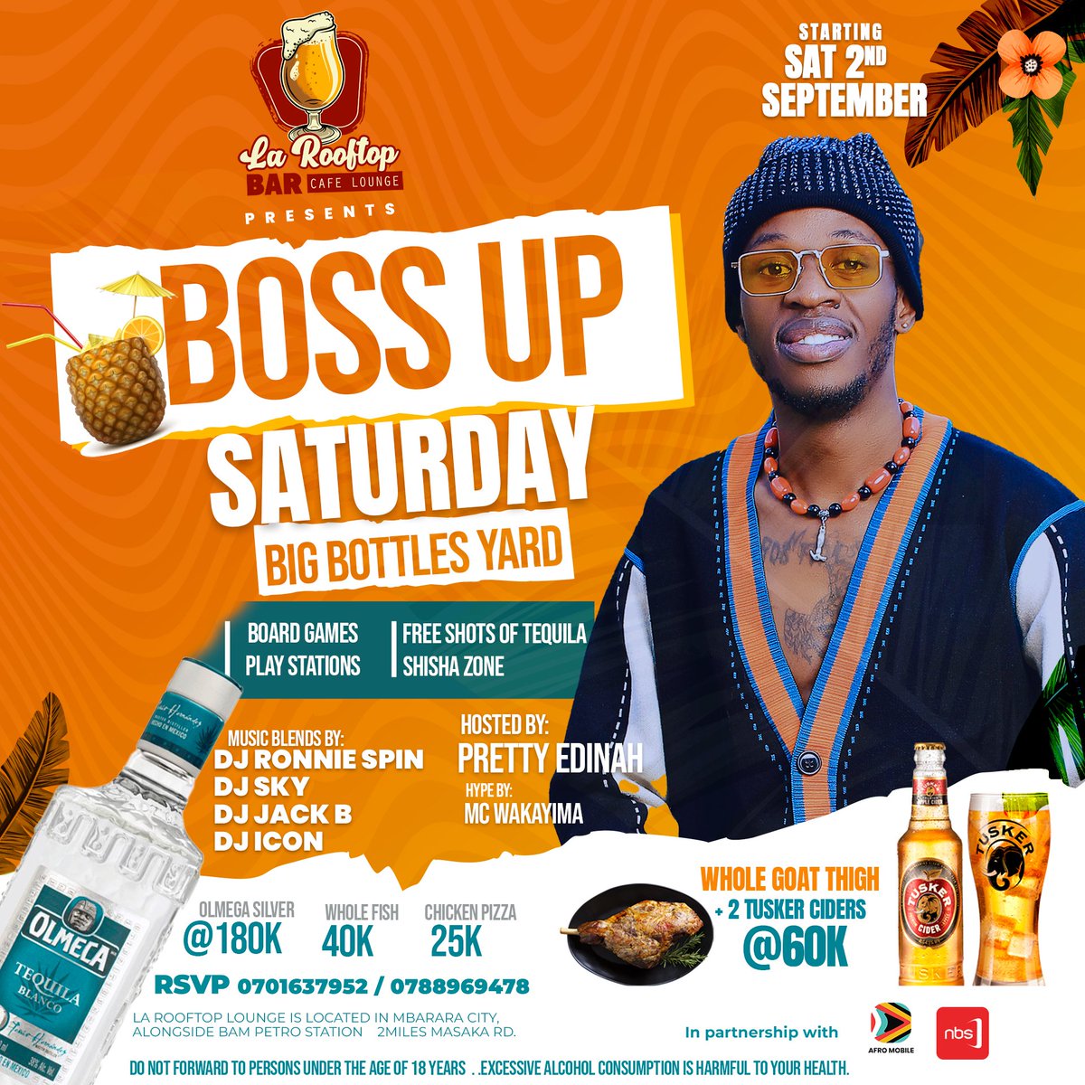 La Rooftop Lounge Mbarara tweet media