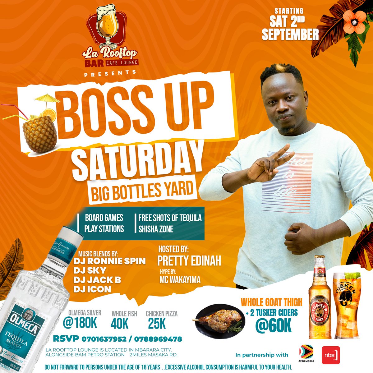 La Rooftop Lounge Mbarara tweet media