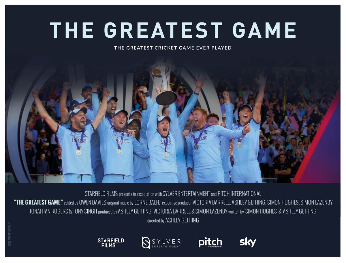 The Greatest Game is on BBC2 tonight at 23:05. Watch now on iPlayer. #PitchProductions