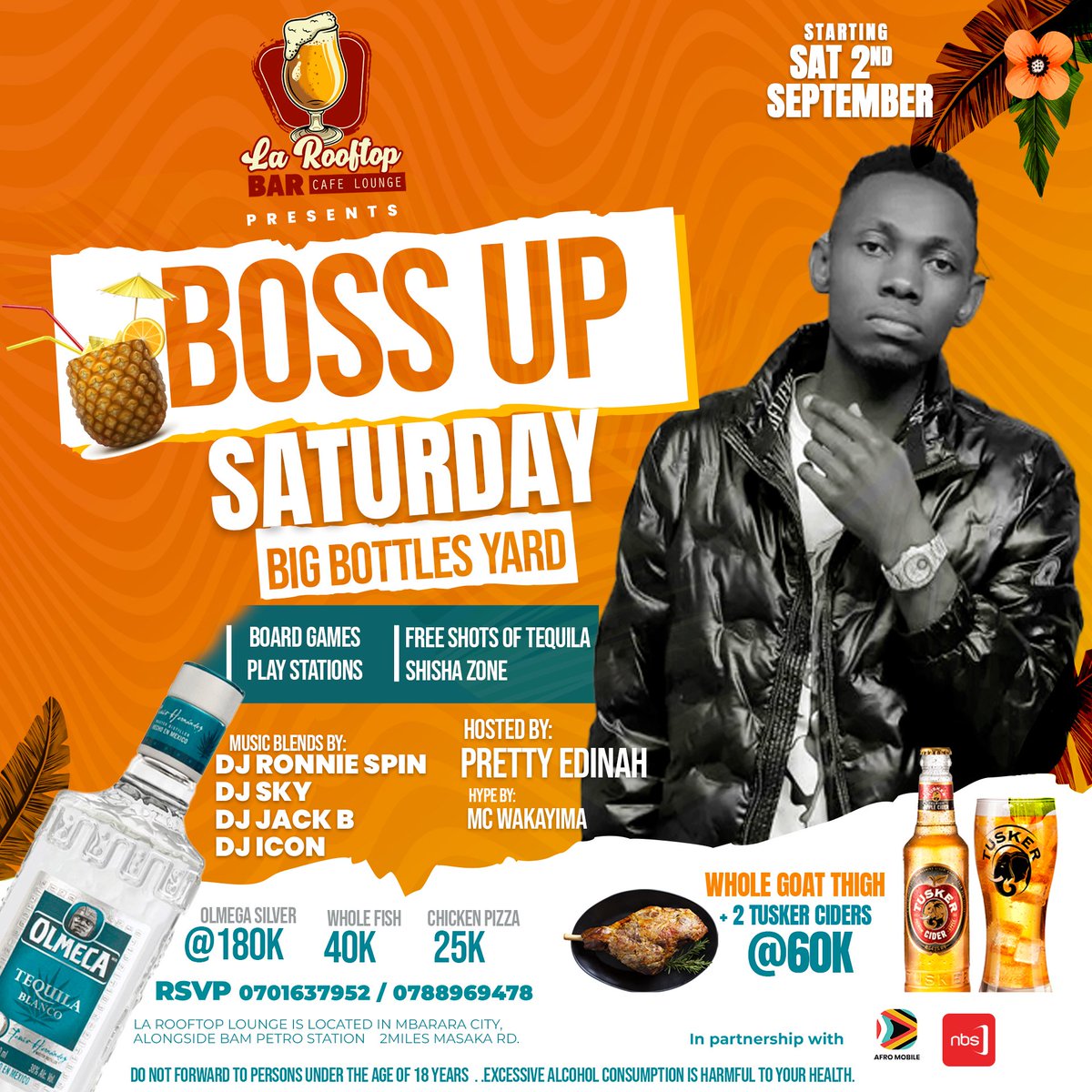 La Rooftop Lounge Mbarara tweet media