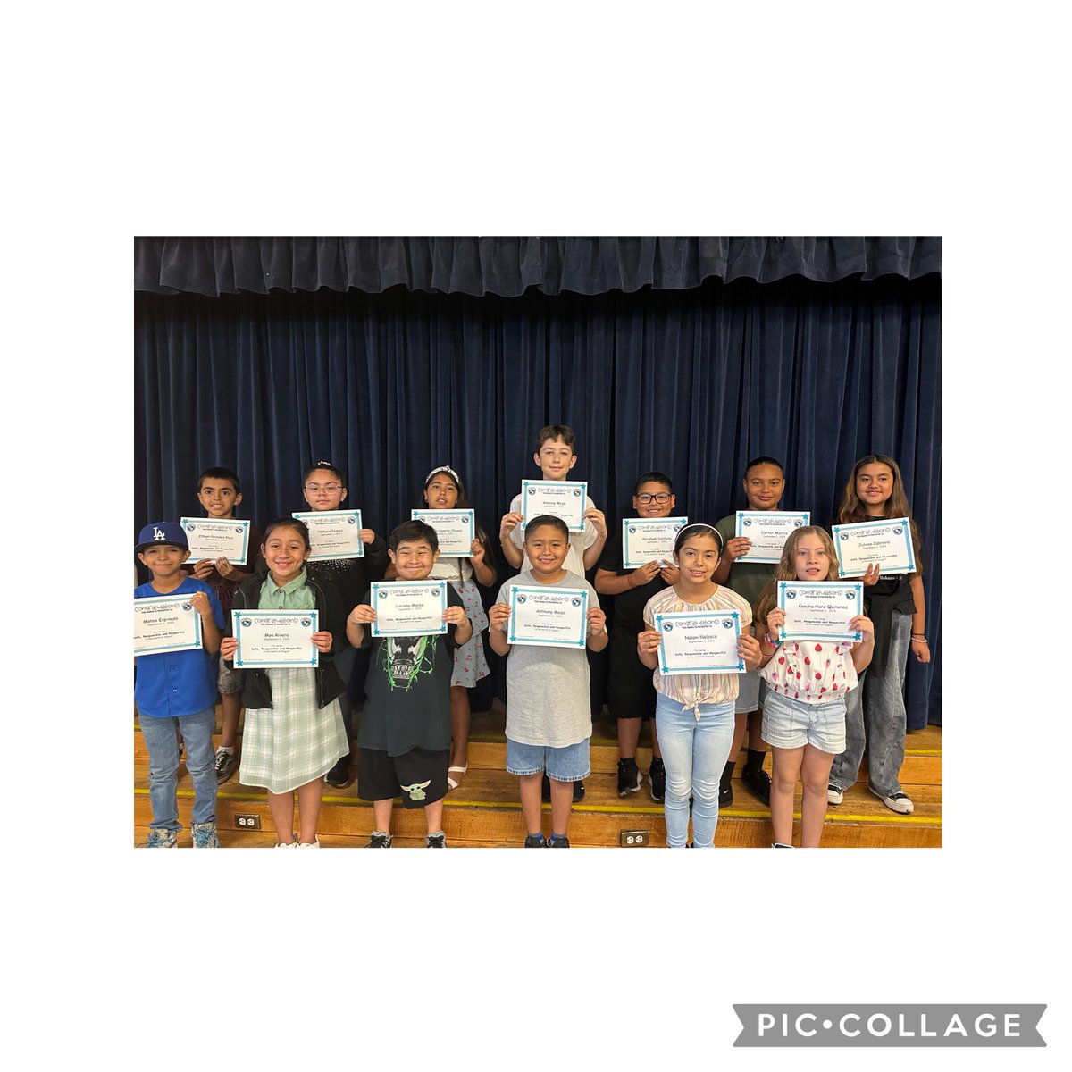 FUSD_Maple's tweet photo. These amazing Mustangs were selected by their teachers and recognized today for being safe, responsible, and respectful at our student of the month assembly. #IBelieveInFusd #PBIS https://t.co/8YFjPMiEwn