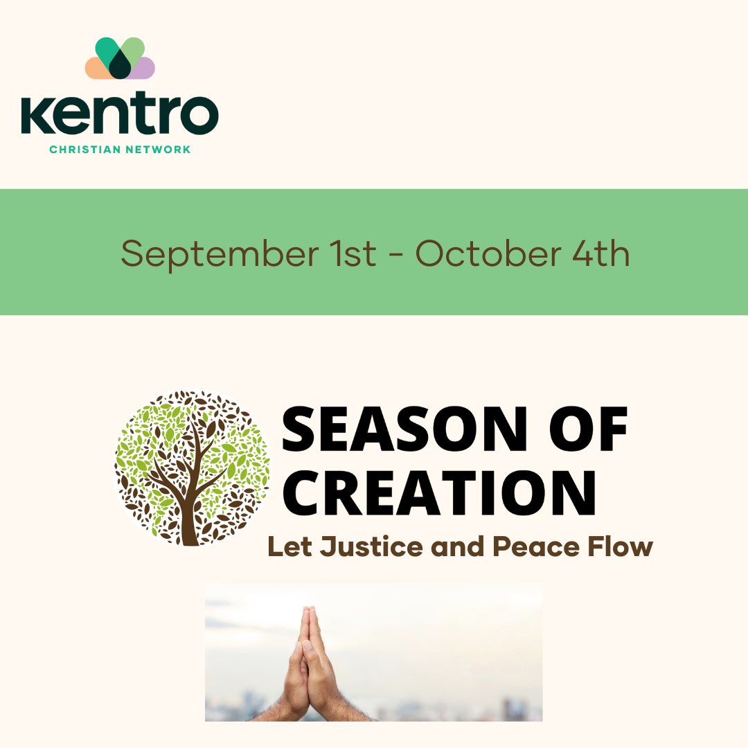 Throughout the month-long celebration, the world’s 2.2 billion Christians come together to care for our common home.

For more resources, look here: seasonofcreation.org/resources/