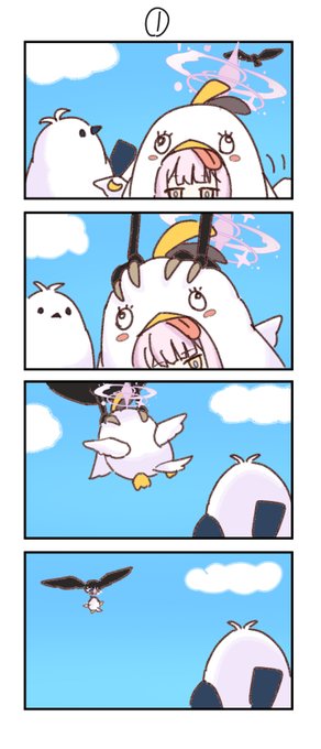 チビミカ、ケイとの遭遇の少し前
#ブルアカ https://t.co/THpRfCmwW6 