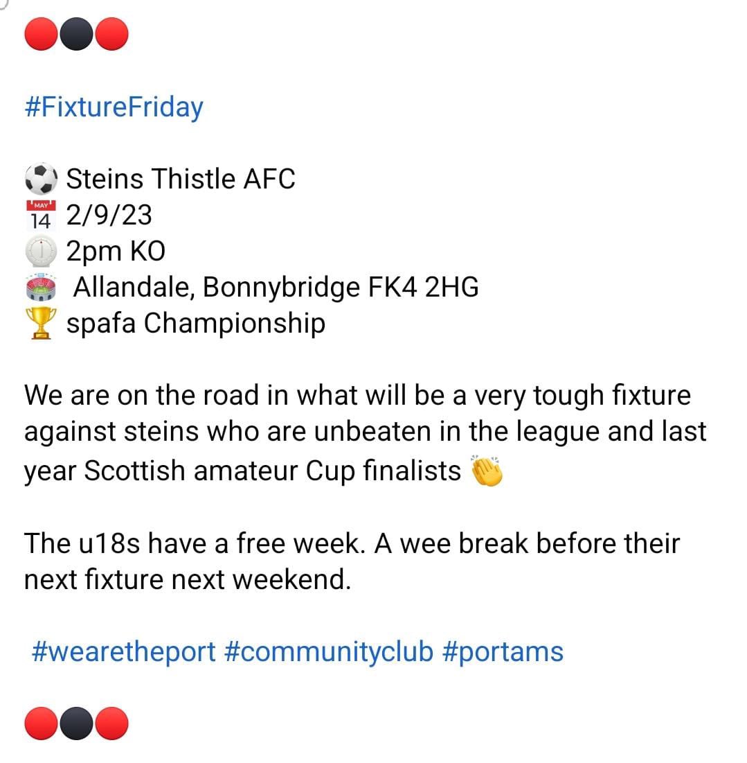 portglasgowafc's tweet photo. https://t.co/9VZixqEf45