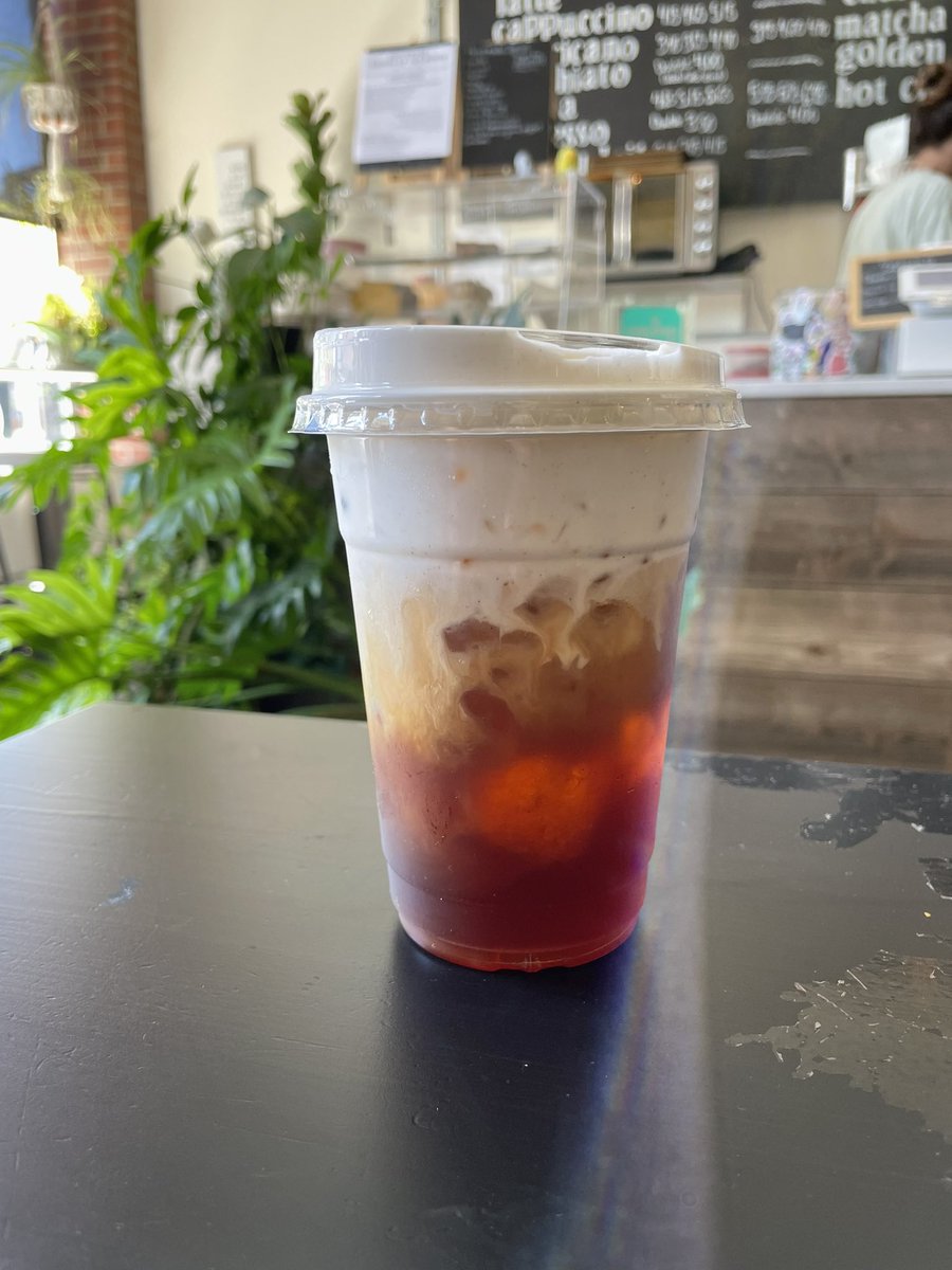 MostMarketable's tweet photo. A local coffee shop near me (Crossroads Coffee in North Haven, CT) just released a signature Richard Holliday “Rarefied” Cold Brew! 

Amazing! https://t.co/VBD1PwtI8e