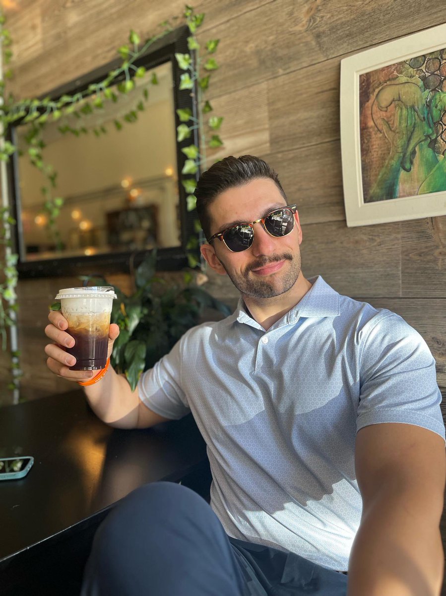 MostMarketable's tweet photo. A local coffee shop near me (Crossroads Coffee in North Haven, CT) just released a signature Richard Holliday “Rarefied” Cold Brew! 

Amazing! https://t.co/VBD1PwtI8e