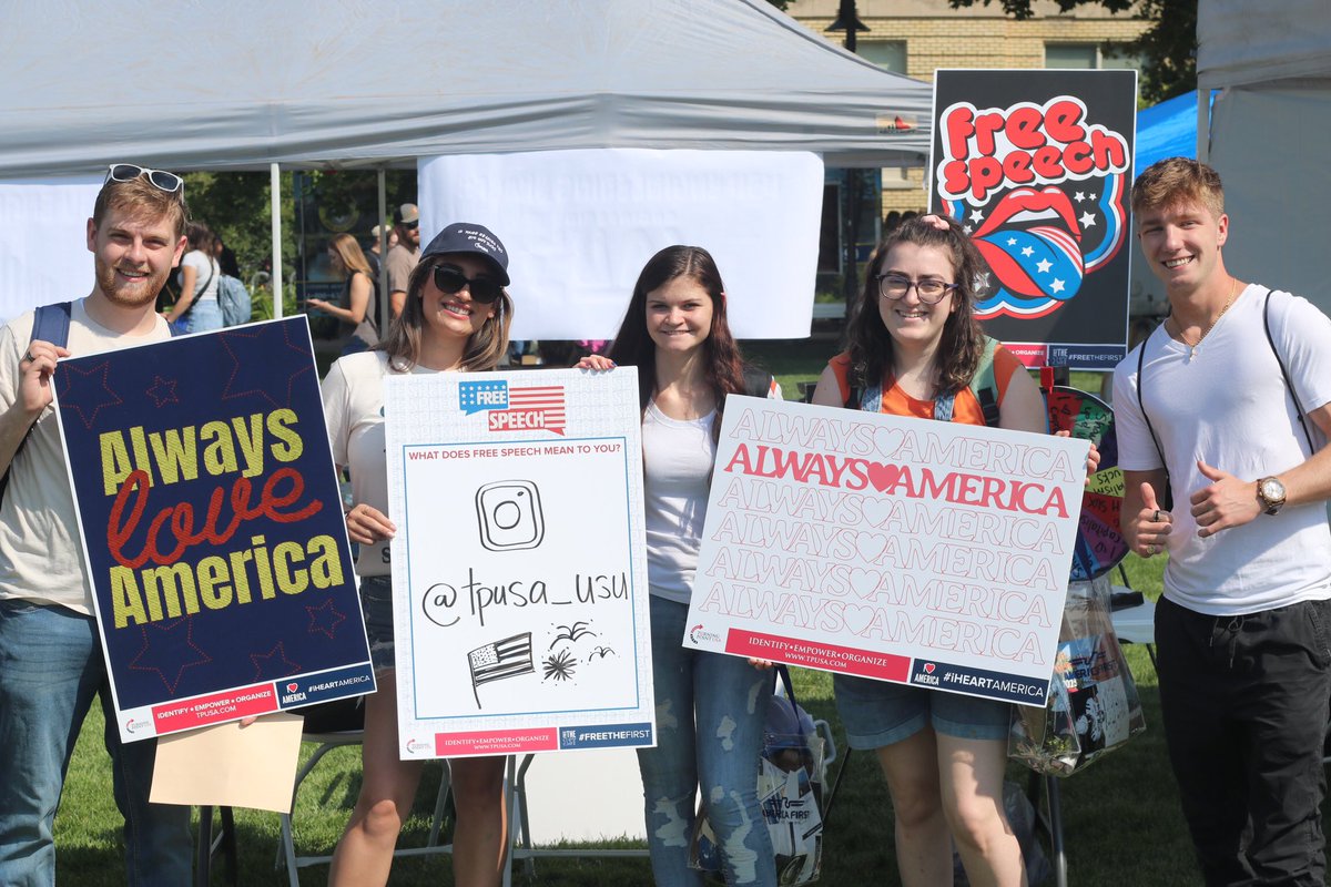 paigeadams1218's tweet photo. Amazing week of activism!! So proud of these students! We are truly doing the work to save America!!! ✨🇺🇸

#usa #biggovsucks #tpusa #students #GodBlessAmerica #thiswedefend https://t.co/CORUcxkGqV
