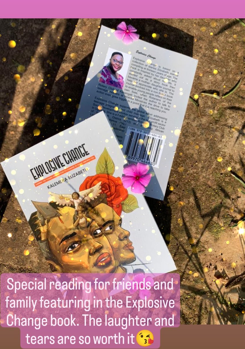 lizkalemera1's tweet photo. Time well spent doing a special reading for friends and family featuring in the #ExplosiveChange the laughter and tears... 
#nonfiction
#investingInAfrica
#ChildProtection
#girlseducation
#secondchances 
#nationalcampaign https://t.co/NOHSlr9IPJ