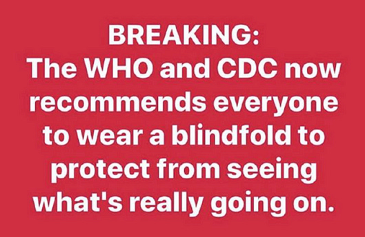 KarlDHarrison's tweet photo. #Masks #Covid19 #WeWillNotComply https://t.co/lqhbwuzYLf