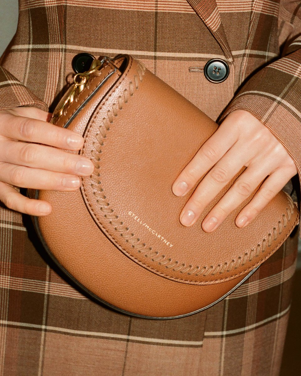 LVMH's tweet photo. .@StellaMcCartney launches world’s first luxury handbags made from MIRUM® at Paris Fashion Week Winter 2023 runway show.

Learn More: https://t.co/9hMVV3AqOn

#LVMH #StellaMcCartney https://t.co/xCFJSZQafr