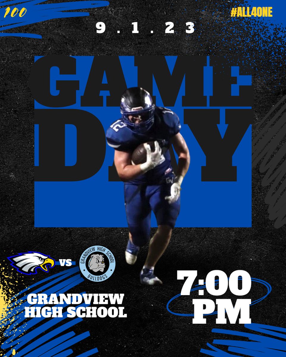 GAMEDAY!!!
🆚 Grandview Bulldogs 
📍Grandview High School
⏰ 7pm
📺 mshsaa.tv/?B=625810
#All4One #OneValley #TheValleyWay