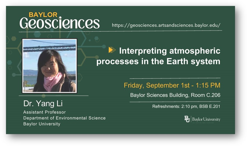 Baylor Geosciences tweet media