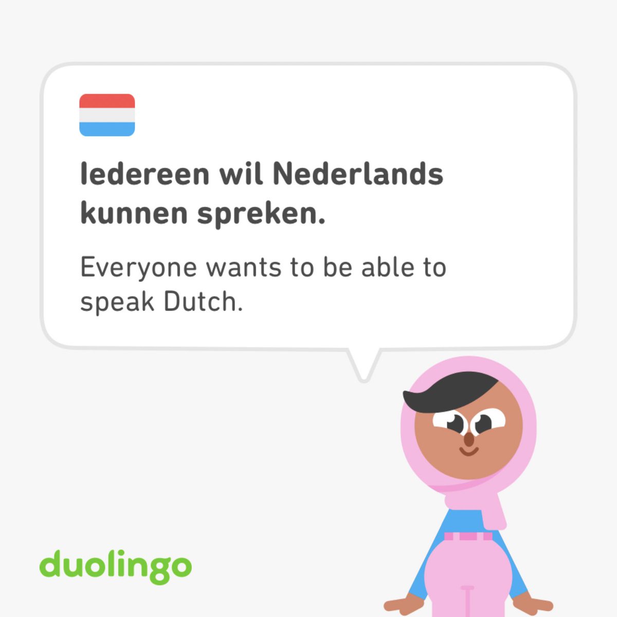 Ahhh good, not just me then 😂 #langtwt #Duolingo