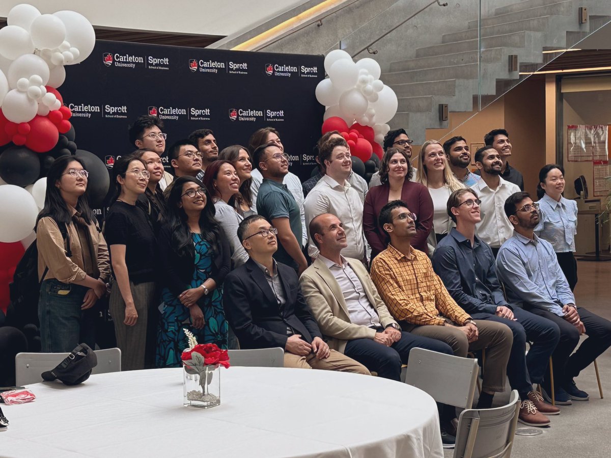 We’re delighted to welcome the <a href="/SprottSchool/">Sprott School of Business at Carleton University</a> MBA Class of 2024 to campus. Students are joining us from across Canada, China, East Asia, India/South Asia, MENA, West Africa, and Latin America. A remarkable global classroom right here in Ottawa.