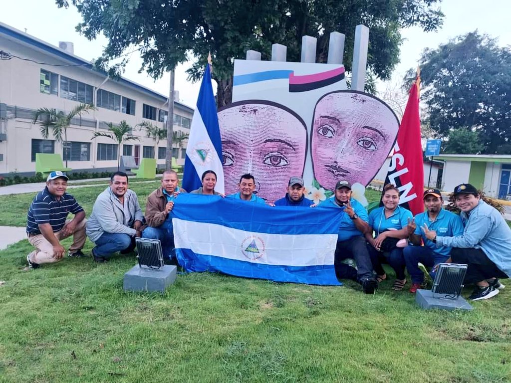 "En todas partes vamos a estar celebrando a la patria libre, soberana, bendita, en el inicio del mes de septiembre victorioso”

#Nicaragua 
#PatriaBenditaYLibre