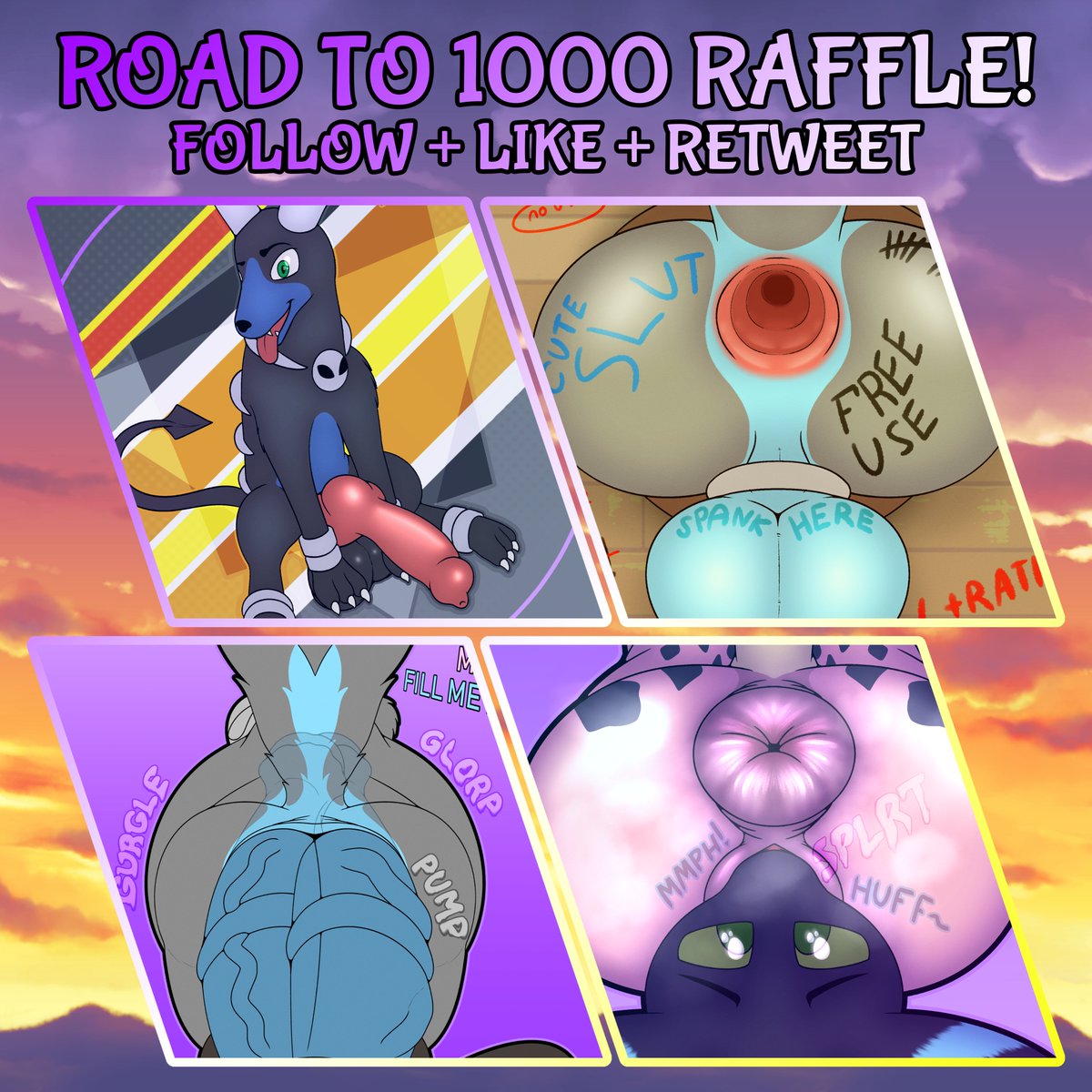 Yup, I'm doing this. A road to 1000 followers raffle!
- Follow
- Like
- RT

I'll choose one winner, and they get a colored (or maybe shaded 👀) pic!

Raffle ends when we reach a 1000 followers! :D