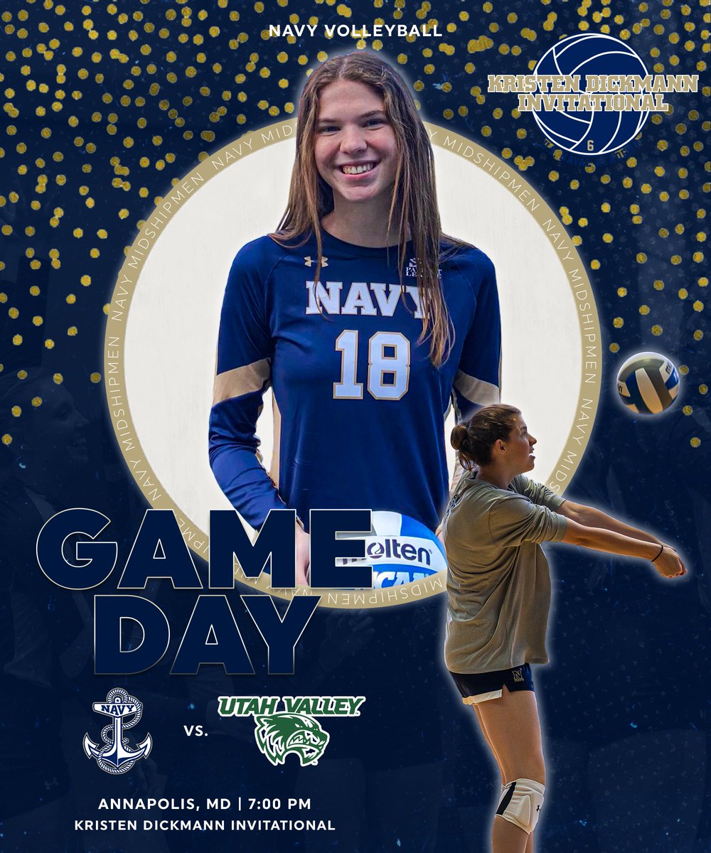 NavyVolleyball's tweet photo. Home opener in Wes B today!!!!!!!!

Watch our game at 7 PM on ESPN+ here: https://t.co/0wsDsF8j7K

#GoNavy | @espn | @PatriotLeague https://t.co/IgZxr1NZD8