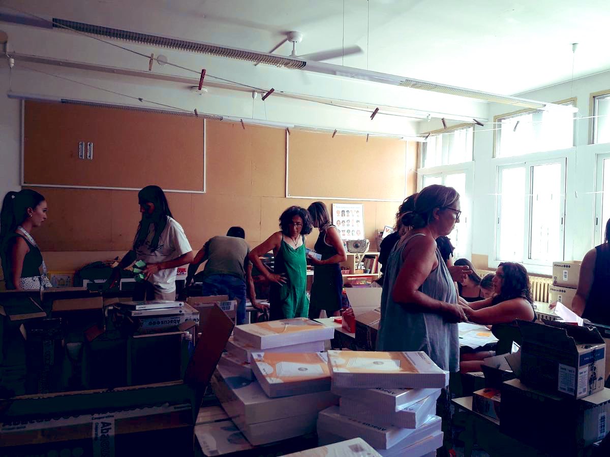 HOLA NOU CURS 23-24! 😃
Treballem per tenir-ho tot a punt per rebre al nostre alumnat i a les nostres famílies. 
El dia 6 s’iniciarà el curs Escolar i tot l’equip de l’escola enllestim els detalls organitzatius per començar el proper dimecres. 
FINS AVIAT !