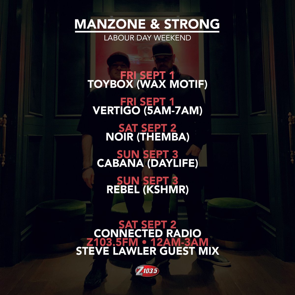 DJs Manzone & Strong tweet media