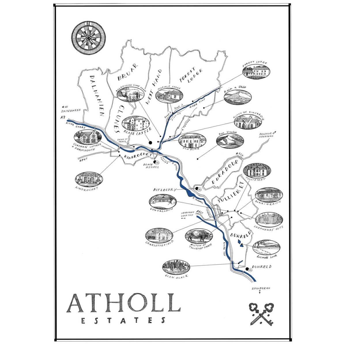 A new post about using space and simplicity to map the Atholl Estate in the highlands. #stayonatholl #illustration #handdrawnmaps
helencannillustration.wordpress.com/2023/08/16/map…