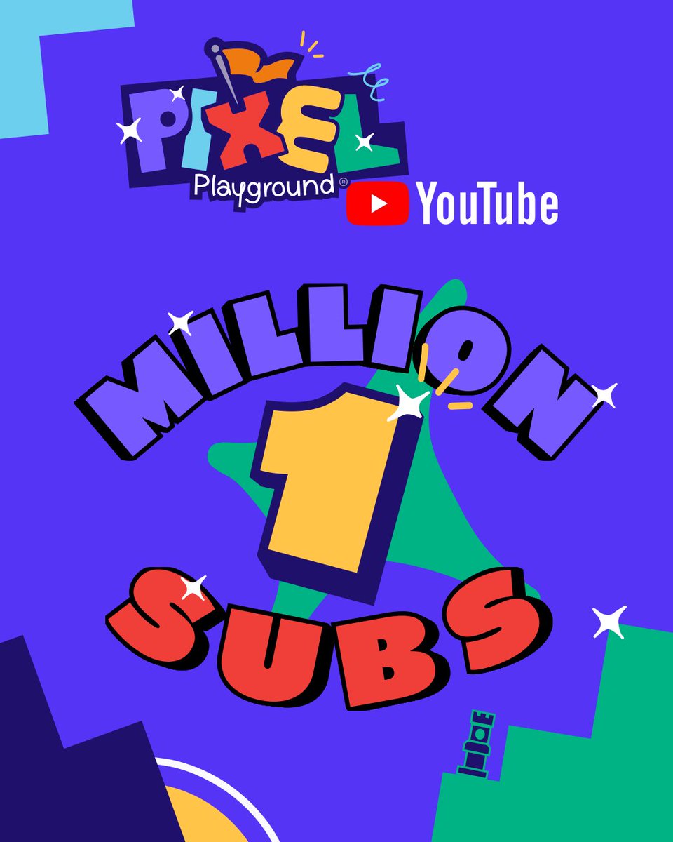pxl_playground's tweet photo. 1 MILLION 

thank you everyone 😄😄 https://t.co/pqOmcMvygW