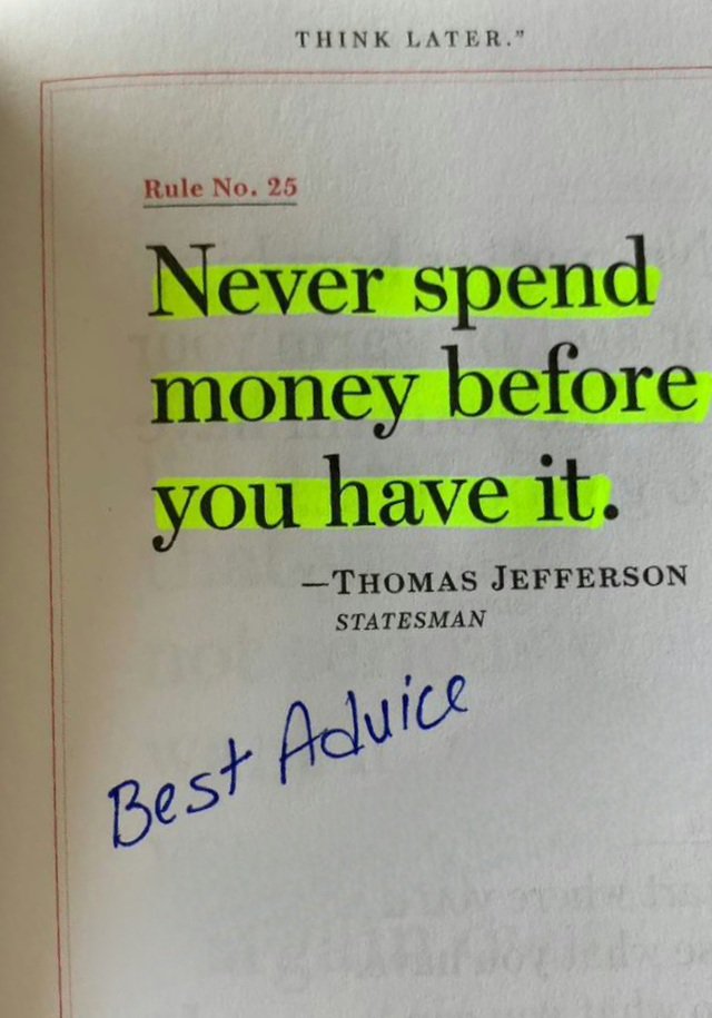 Ravigolwala's tweet image. #Bestadvice : I read on #Money.