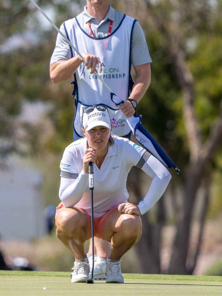 superstitionmtn's tweet photo. Members Jenniffer Kupcho and Carlota Ciganda will represent the United States and Europe respectively at the 2023 Solheim Cup in Spain next month!  Congratulations ladies on your fine play over the last two years to make the teams.  We are rooting for you both to play well!! https://t.co/fPWHyBVkpC